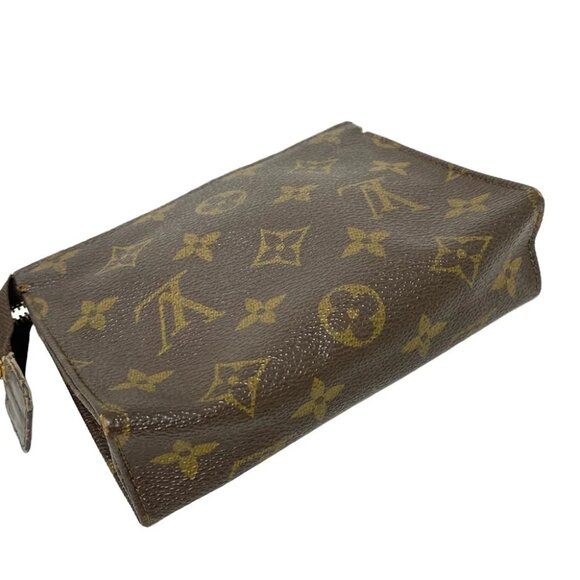 Auth LOUIS VUITTON Posh Toilette 15 M47546 Monogram - Unclear Pouch - Picture 12 of 12